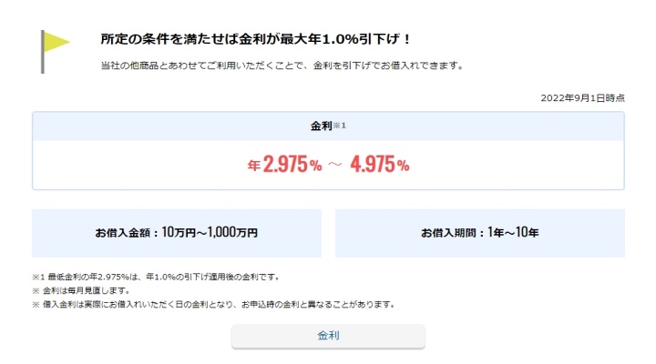 住信SBIネット銀行 多目的ローン