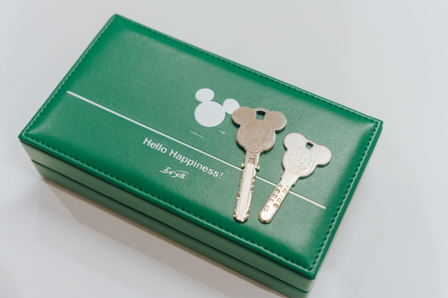 ミッキーデザイン キー