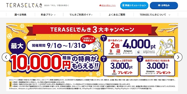 TERASELでんき